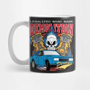 Demolition Derby Racing Mug